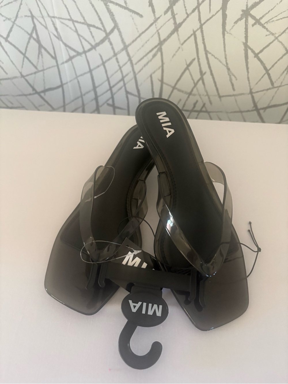 MIA Shoes "Martinni" Jelly Sandal Slides